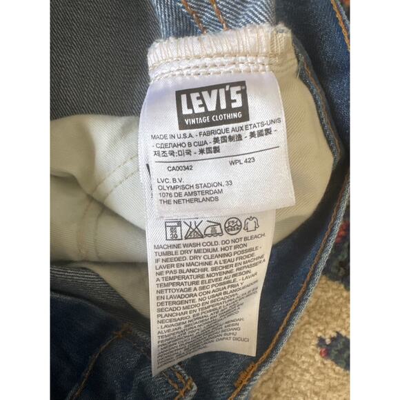 LEVI'S 684 size W29 L34 BIG BELL BOTTOM FLARE - Picture 6 of 11
